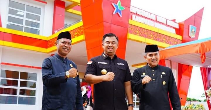 Perpustakaan Daerah Dharmasraya Senilai Rp.8,7 milyar Diresmikan Bupati Sutan Riska Tuanku Kerajaan