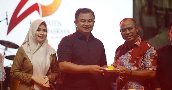 Meriah, Resepsi HUT Dharmasraya ke 20 Diiringi KIM dengan Hadiah Utama Sepeda Motor