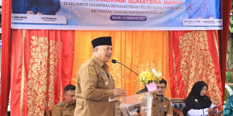 Tim Penilai Lomba Dasawisma Berprestasi Sumbar Disambut Hangat di Kampung Jawa Solok