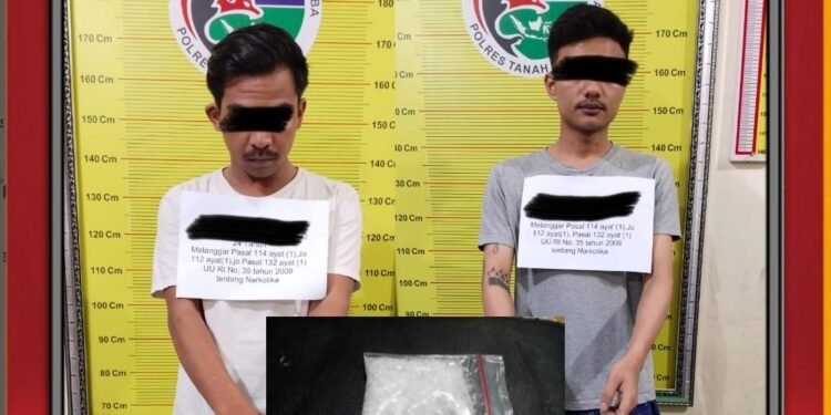 Kedapatan Miliki Sabu, Tim Tarantula Giring Dua Warga Lima Kaum ke Mapolres Tanah Datar