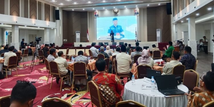 Dihadiri Bupati Sutan Riska, KPU Dharmasraya Gelar Rapat Pleno Terbuka Penghitungan Perolehan Suara Pemilu 2024