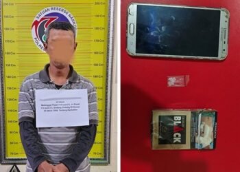 Bawa Sabu, Seorang Warga Sungai Tarab Ditangkap Tim Tarantula Polres Tanah Datar  