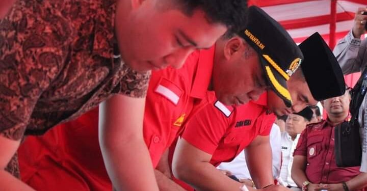 DPRD Dharmasraya Menyambut Bangga Pembangunan Pasar Modern di Sungai Rumbai