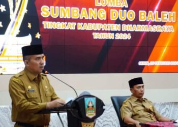 Lestarikan Budaya,  Kabupaten Dharmasraya Gelar Lomba Sumbang Duo Baleh