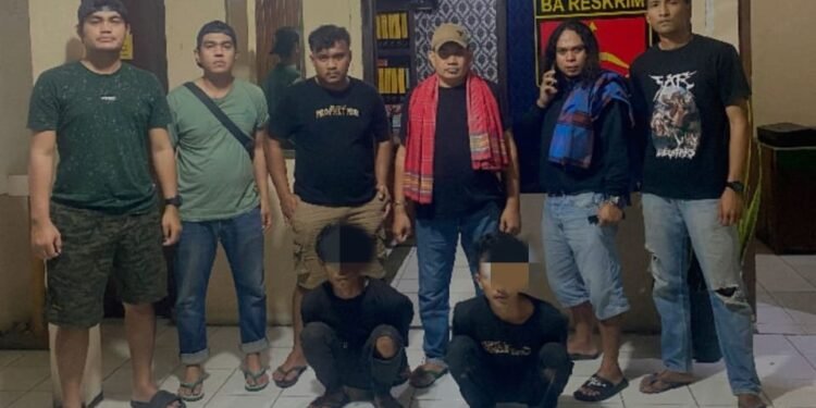 Ketahuan Bawa Shabu, Dua Pemuda Cupak Digelandang ke Polres Solok