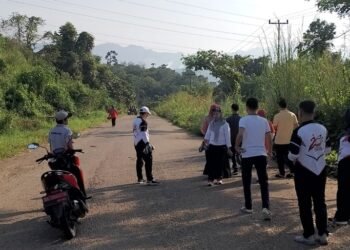 Terus Benahi Lingkungan, DLH Kabupaten Dharmasraya Lakukan Kerjasama dengan Wali Nagari dan Pihak Sekolah 