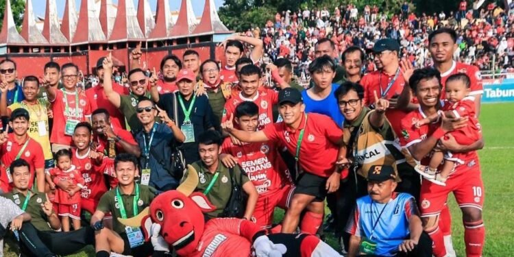 Redam Malut United 0-1, Semen Padang FC Melenggang Ke Liga 1