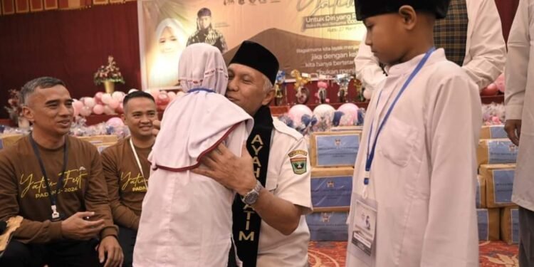Santuni 1.000 Anak Yatim Penghapal Qur’an, Gubernur Sumbar Apresiasi Yayasan Abulyatama Indonesia