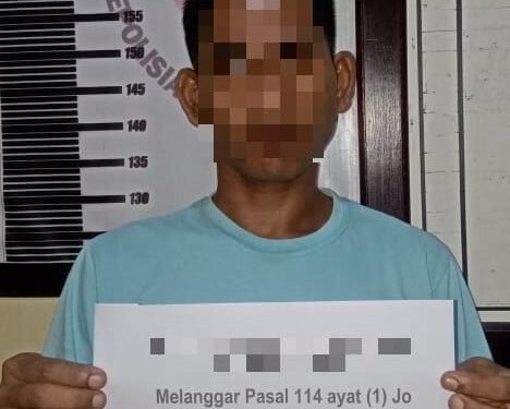 Diduga Edarkan Shabu, Warga Pulau Punjung Ditangkap Petugas Polres Dharmasraya