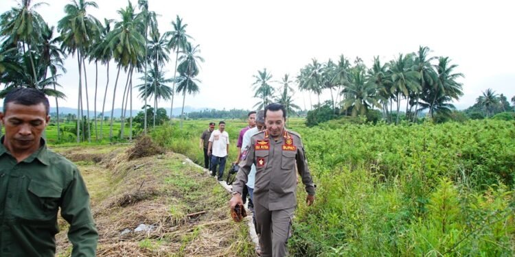 Garcep, Bupati Eka Putra Tinjau Lokasi Terdampak Lahar Dingin