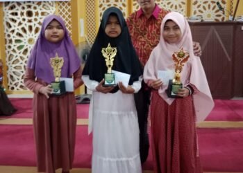 Inilah Para Jawara MTQ Tingkat Nagari Gunung Medan yang Digelar Pemuda Pelajar RT Wisma Gunung Sari