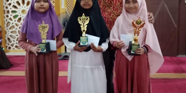 Inilah Para Jawara MTQ Tingkat Nagari Gunung Medan yang Digelar Pemuda Pelajar RT Wisma Gunung Sari