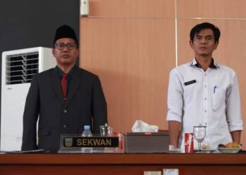 Kabag Fasilitasi dan Pengawasan Aktif Dampingi Anggota DPRD Dharmasraya Turun Kebawah