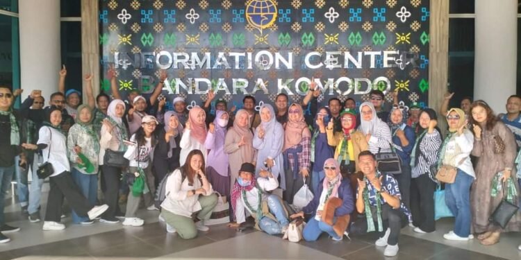 Peserta Pelatihan Kerajinan Songket Angkatan II Tiba di Labuan Bajo NTT