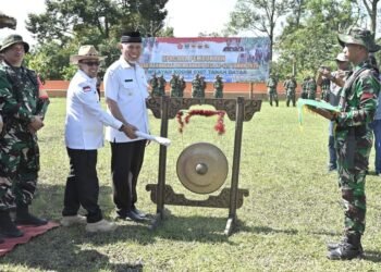 Gubernur Sumbar: TMMD sebagai Upaya Mewariskan Semangat Bela Negara pada Generasi Muda