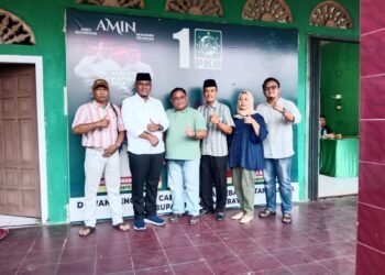 H. Humaidi Serahkan Formulir Pendaftaran Calon Bupati Dharmasraya Periode 2024-2029 Ke-PKB