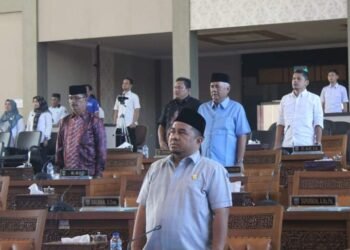 DPRD Dharmasraya Gelar Rapat Paripurna Terhadap Jawaban Bupati Atas Pandangan Umum Fraksi