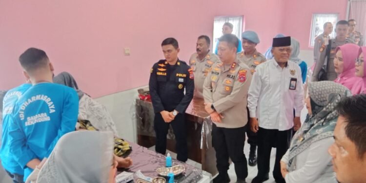 HUT Bhayangkara Ke-78, Polres Dharmasraya Gelar Khitanan Massal