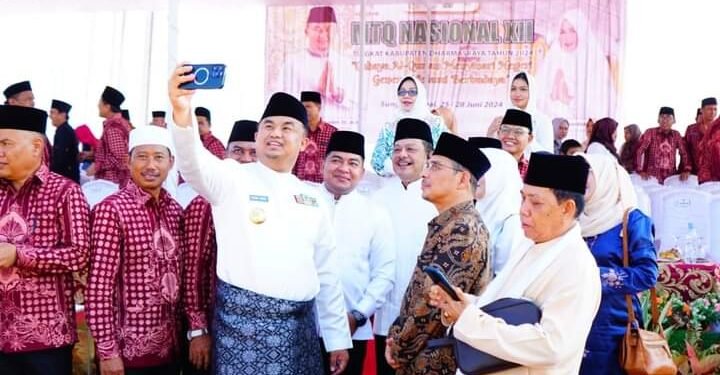 Dibuka Bupati Sutan Riska,  MTQ Nasional Ke- XII Tingkat Kabupaten Dharmasraya Diikuti 567 Kafilah