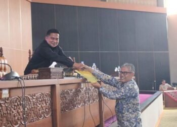Tujuh Fraksi DPRD Kabupaten Dharmasraya Sampaikan Pandangan Umum Terkait Ranperda RPJPD