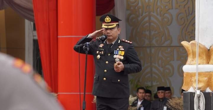 Bupati dan Ketua DPRD Dharmasraya Ucapkan Selamat HUT Bhayangkara ke-78 Tahun 2024 Kepada Polri