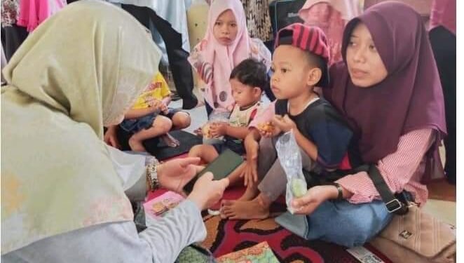 KARDI SARAS, Inovasi Puskesmas Sungai Rumbai Tekan Angka Stunting