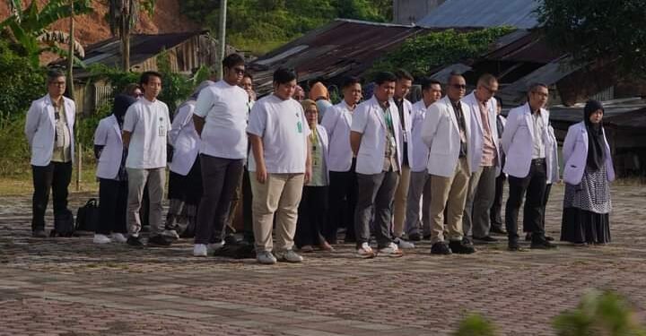 Pimpin Apel Pagi  RSUD Sungai Dareh, Bupati Dharmasraya  Wanti-Wanti Soal Pelayanan