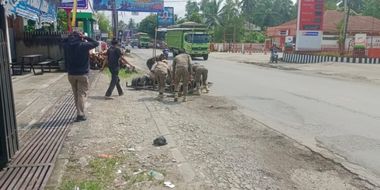 Tegakkan Perda, Satpol PP Kabupaten Solok Tertibkan Anak Punk yang Mangkal di SPBU Kotobaru