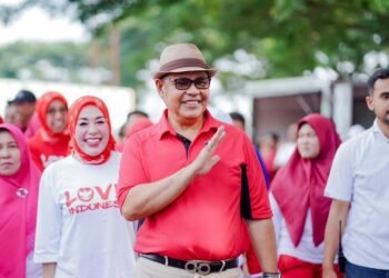 Ikuti Capacity Building dan Outbound, ASN dan THL Berbaur dengan Bupati Solok di GOR Batu Batupang