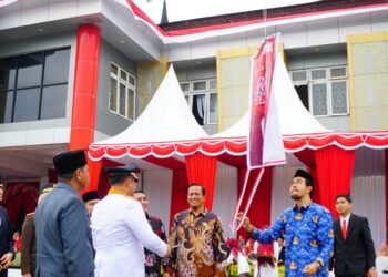 Layanan Panggilan Kedaruratan 112 Dharmasraya Dilaunching Bupati Sutan Riska