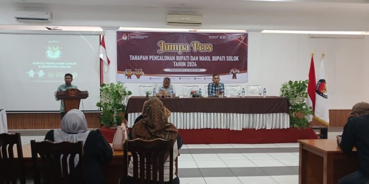 Besok, KPU Kabupaten Solok Buka Pendaftaran Calon Bupati dan Wakil Bupati Solok