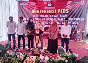 Masa Perpanjangan Pendaftaran Bakal Calon Bupati/Wakil Bupati Dharmasraya, Hari Pertama Masih Zonk Balon Mendaftar