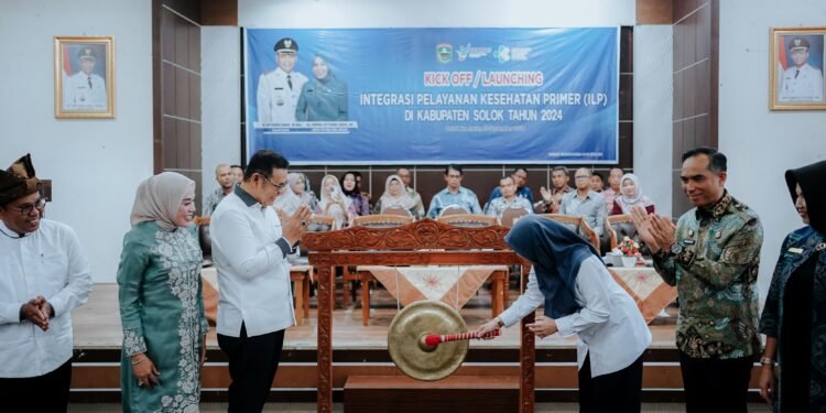 Perluas Jaringan Pelayanan, Pemkab Solok Launching Integrasi Layanan Primer