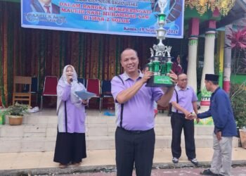 Sabet Juara School Meeting Tingkat MA se- Kabupaten Solok Bagian Utara, Kakan Kemenag H. Zulkifli Apresiasi MAN 2 Solok