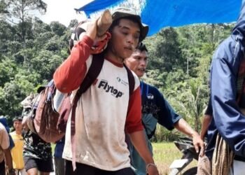 Lokasi Tambang Emas Sungai Abu Longsor, I5 Orang Tewas Tertimbun. Belasan Penambang Masih Dicari