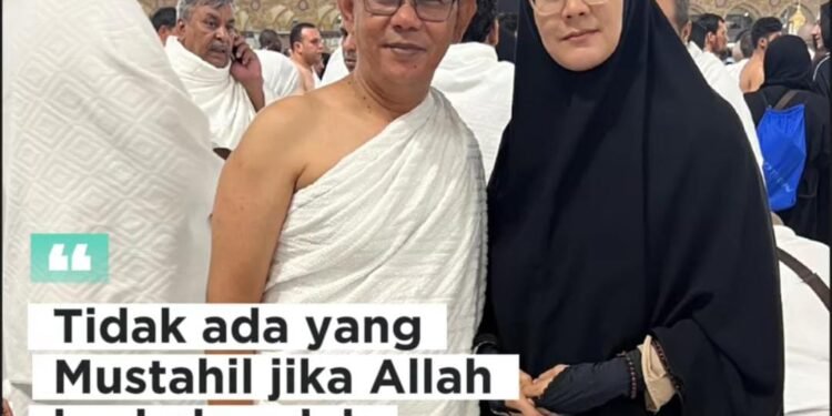 Kala Nofi Candra Menebus Janji ke Tanah Suci
