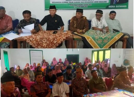 Serap Aspirasi Masyarakat, Anggota DPRD Indra Guswadi Gelar Reses Masa Sidang Pertama Tahun 2024