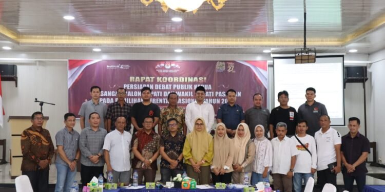 KPU Pasaman Gelar Debat Publik Kedua Selasa, 12 November 2024 Pagi
