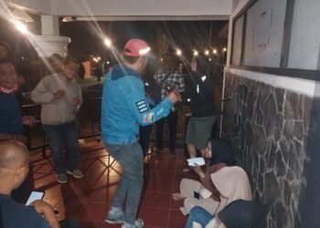 Keseruan Malam Keakraban Dinas Kominfo Dharmaraya bersama Wartawan di Alahan Panjang