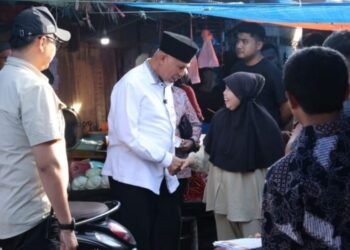 Pedagang Pasar Pagi Rimbo Kaluang Titip Pesan Ini ke Mahyeldi-Vasko