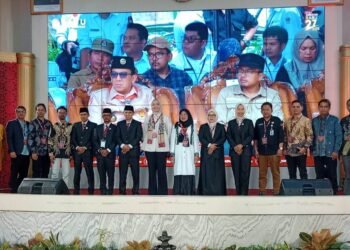 KPU Dharmasraya Gelar Debat Publik Terkait Bedah Visi Misi Pasangan ASLI