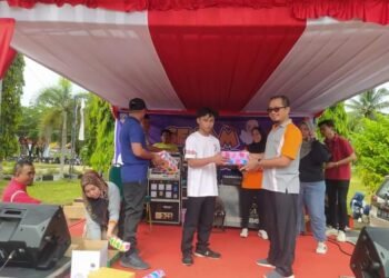 Bertabur Doorprize Meriahkan HUT KORPRI ke-53 di Kabupaten Dharmasraya