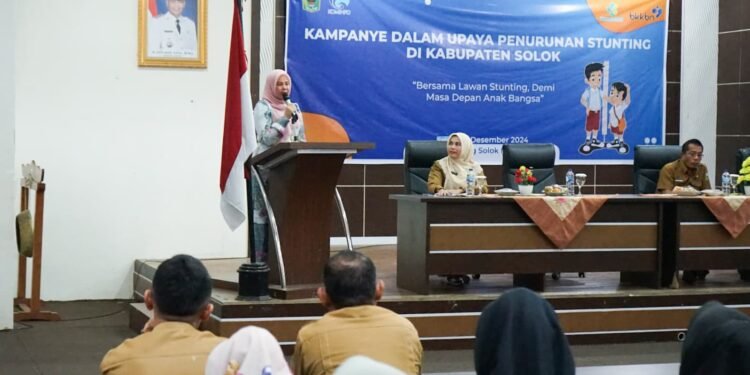 Target Zero Stunting: Dalam 3 Tahun Terakhir, Kabupaten Solok Berhasil Turunkan Stunting dari 40,1 Persen Menjadi 12,11 Persen