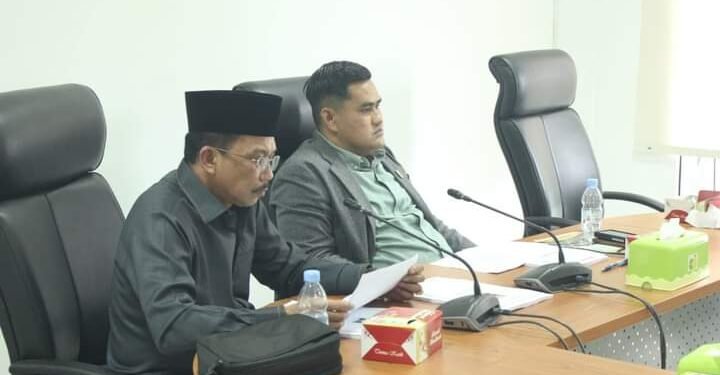 DPRD Dharmasraya Gelar Rapat Pansus Bersama Mitra Kerja