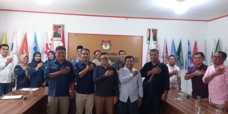 PPK Dan PPS se Pasaman Tegaskan Integritas dan Netralitas Sebagai Penyelenggara Pemilu