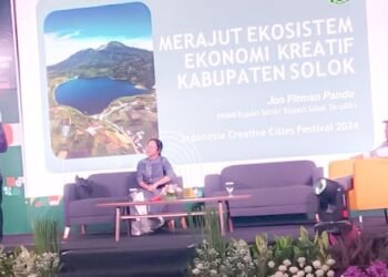 Didaulat Jadi Pembicara ICCF 2024, Wakil Bupati Solok Jon Firman Pandu Tampil Keren 