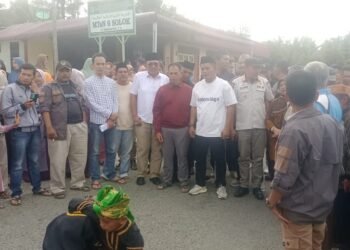 Masyarakat Talang Babungo Syukuran Atas Kenenangan JPF-Candra di Pilkada 2024