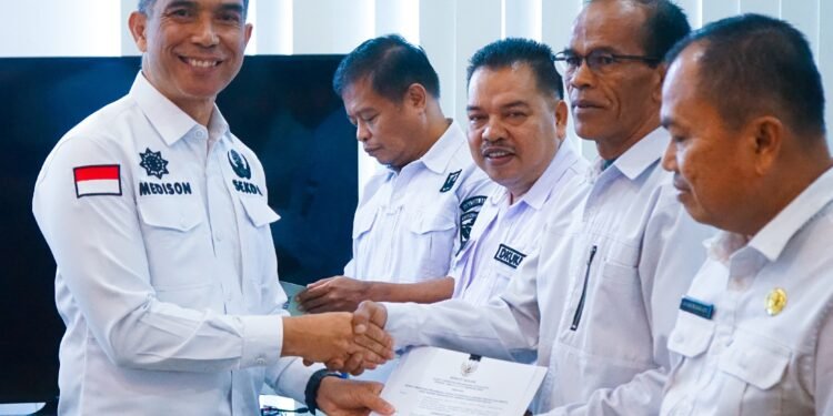 Bentuk OPD Baru, Pemkab Solok Angkat Lima Pejabat Pelaksana Tugas di Bapenda