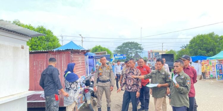DLH Dharmasraya Tertibkan Pemanfaatan RTH Simpang Silago