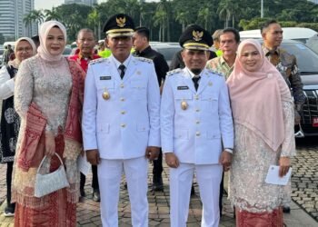 Satu-Satunya Kader Organik Partai Gerindra di Sumbar: Jon Firman Pandu-Candra Dilantik Menjadi Bupati-Wakil Bupati Solok  